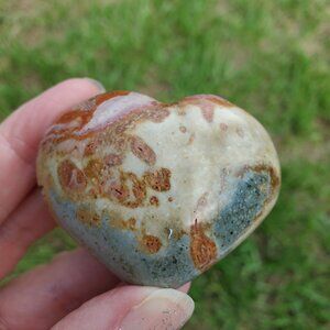 Polychrome Jasper Heart (PC201)